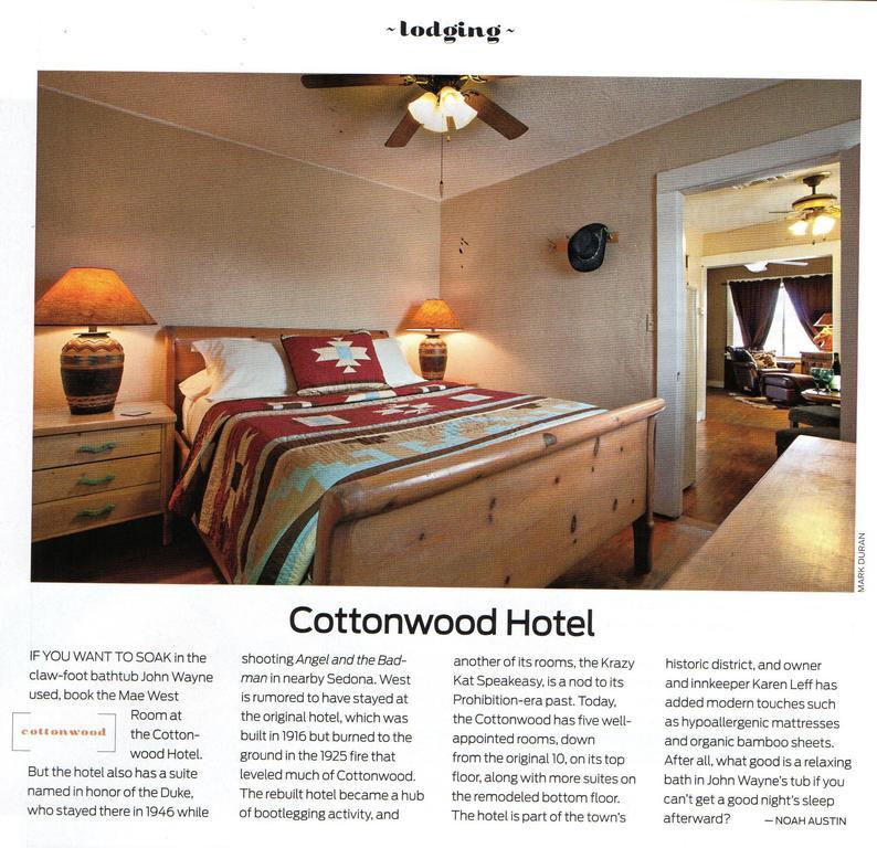 Cottonwood Hotel Exteriér fotografie